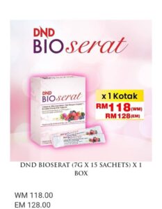 ORIGINAL DND BIOSERAT (7G × 15 SACHETS) × 1 BOX