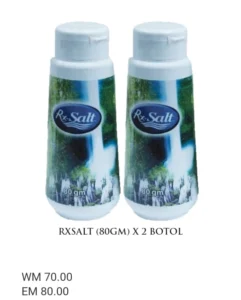 ORIGINAL RXSALT (80GM) X 2 BOTOL