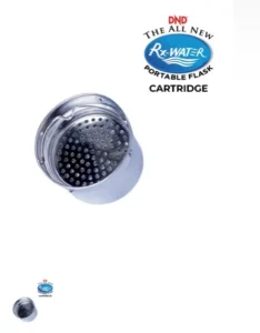 ORIGINAL : DND RXWATER PORTABLE FLASK CARTRIDGE X 1
