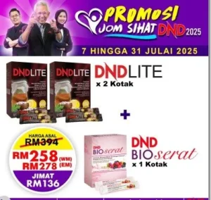 ORIGINAL :PACKAGE 15: 2 DND LITE + 1 DND BIOSERAT