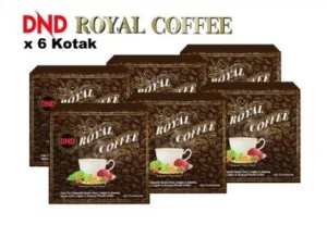 ORIGINAL : PACKAGE 23: DND ROYAL COFFEE (20G X 15 SACHETS) x 6 BOXES