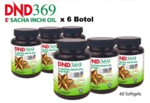 ORIGINAL : PACKAGE 9: DND369 E SIO (SIO + VIT E) 60 SOFTGEL X 6 BOTTLES