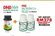 ORIGINAL :2 DND MORINGA PLUS + 1 DND ESIO